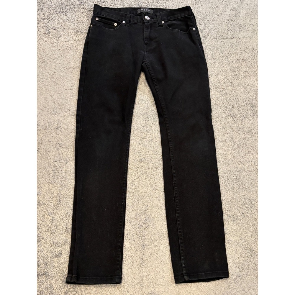 PacSun Jeans Mens 28x30 Skinniest Black Denim Active Stretch Casual